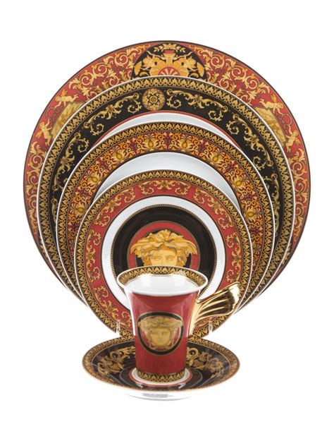 Versace by Rosenthal Medusa Red Dinnerware 